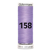 Gutermann garen | 200m | 158 lila naaigaren GM - 200 - 158 - LILA 4008015027728